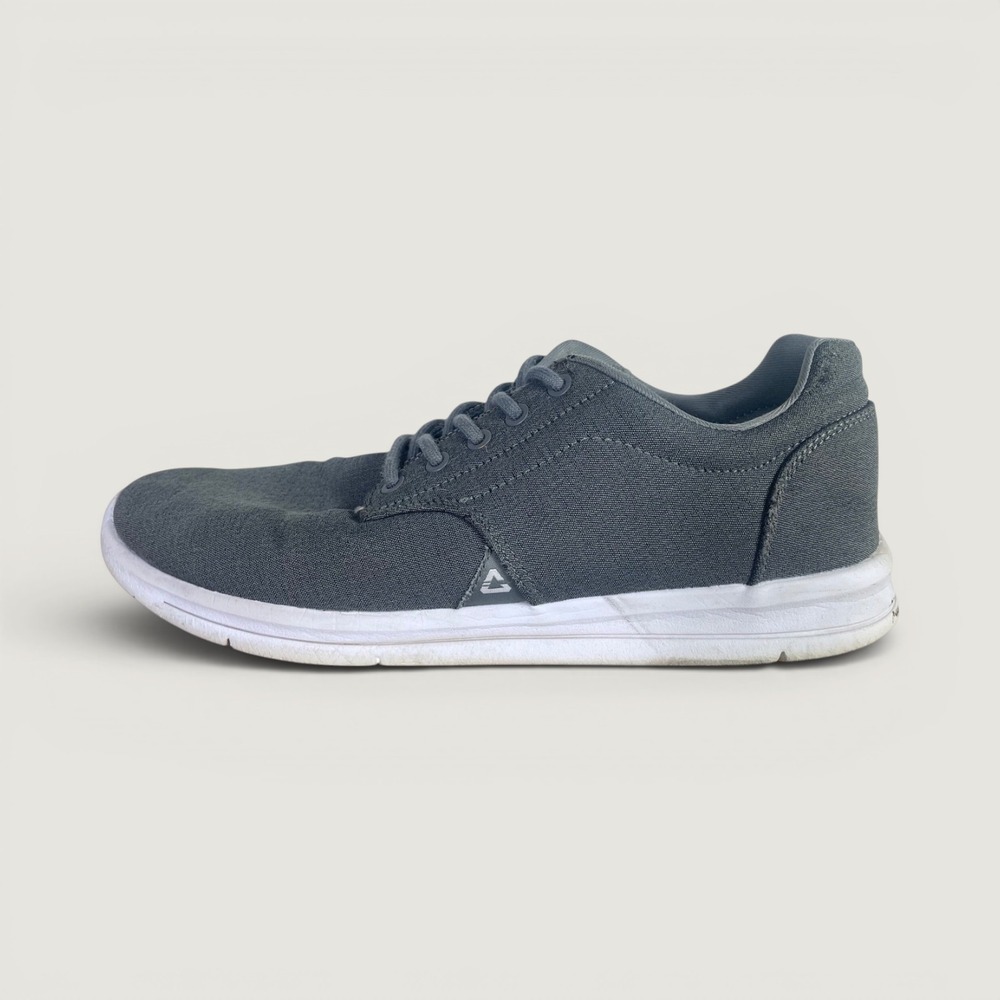 Cuater TravisMathew Daily‎ Woven Mens 11.5 Gray Knit Golf Casual Shoes